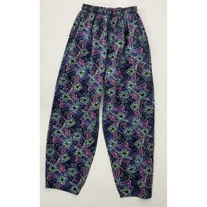 Vintage Hammer Muscle Gym Pants Surfer Skate Grunge Baggy Men's M Neon